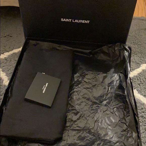 YSL Saint Laurent Lou 75mm Leopard Booties 8.5 - Picture 5 of 7